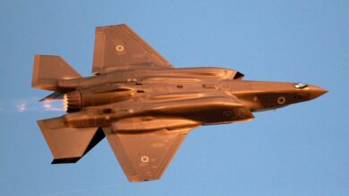 Un F-35 de la Fuerza Aérea de Israel. Ilan Assayag / Sipa USA