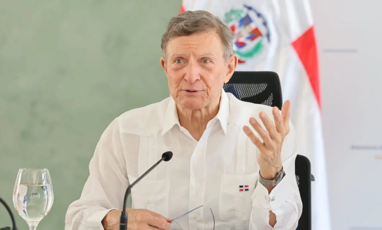 Canciller Roberto Álvarez. fuente externa.