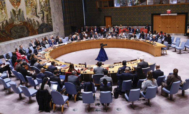 Reunión del Consejo de Seguridad de la ONU, Nueva York, el 29 de octubre de 2024. Kena Betancur / AP