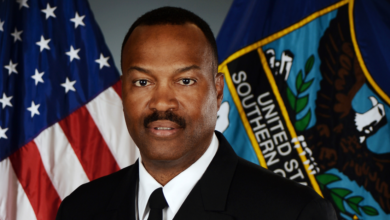 El vicealmirante Alvin Holsey. U.S. Southern Command