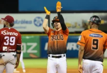 Los Toros del Este vencen a los Gigantes del Cibao y escalan al quinto lugar de la tabla de clasificación de la Pelota Invernal