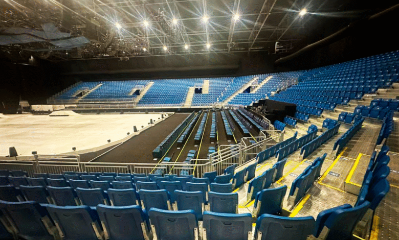 Arena Santo Domingo estará listo en el mes de agosto y el primer concierto será el de la banda argentina Erreway el 17 de octubre.Fuente Externa