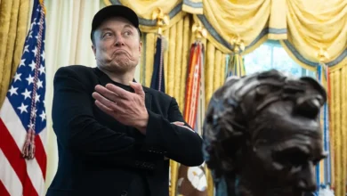 El magnate Elon Musk, durante una reunión con el presidente Donald Trump, en una fotografía de archivo. EFE/Francis Chung/Pool