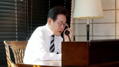 El presidente surcoreano, Lee Jae-myung, en su residencia de Incheon, Corea del Sur, el 4 de junio de 2025. EFE/EPA/Yonhap