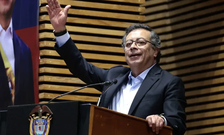 Fotografía de archivo del presidente de Colombia, Gustavo Petro. EFE/ José Méndez